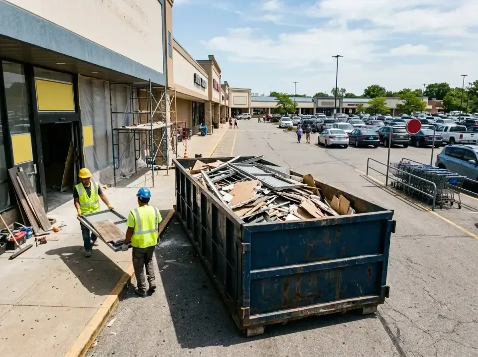 retail-store-renovation-debris-003 — frequently asked questions, Roll-off Dumpster Rentals in Baraboo, WI